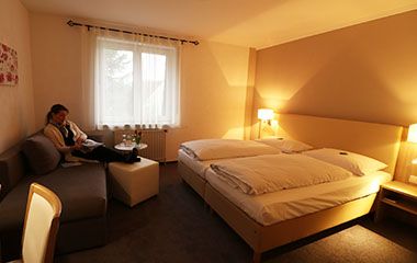 Zimmer im Hotel Central in Bockel